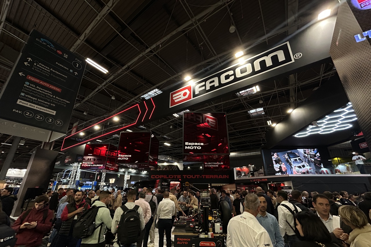 Facom signe un retour remarqué à Equip Auto avec un stand immersif de 840 m². ©J2R