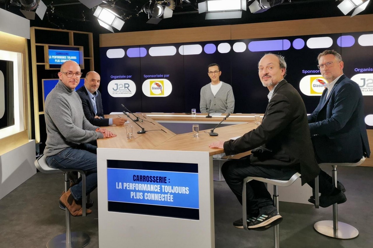 De gauche à droite : Franck Giordanengo (CDA Carrosserie / Carform.io), Farid Lubina (BASF France) et Geoffroy Fontaine (Solera France), invités de la prochaine émission du J2R consacrée à la modernisation des ateliers de carrosserie.