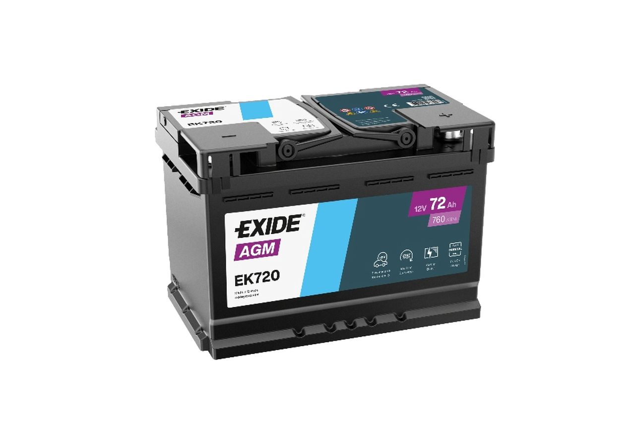 Batterie AGM Exide avec conception inédite