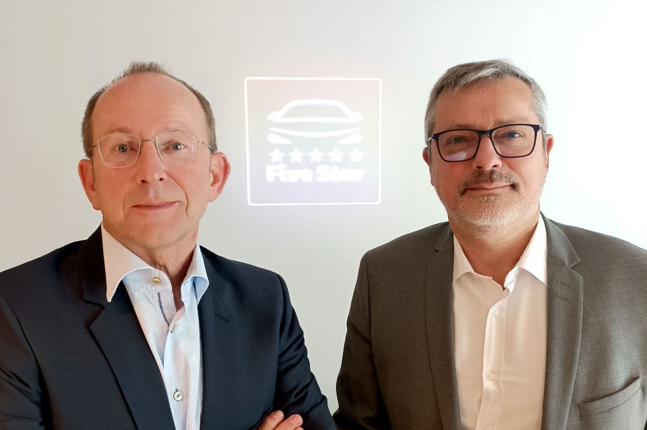 Hervé Charbit et Thomas Melzer réseau de carrosserie Five Star