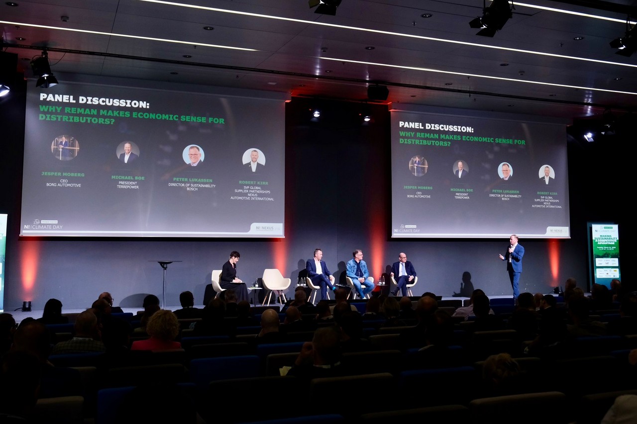 La 4e édition du Climate Day a réuni plus de 300 acteurs à Lausanne, en Suisse, pour échanger autour des enjeux de durabilité et des leviers de développement du remanufacturing. ©Sandrine Mulas