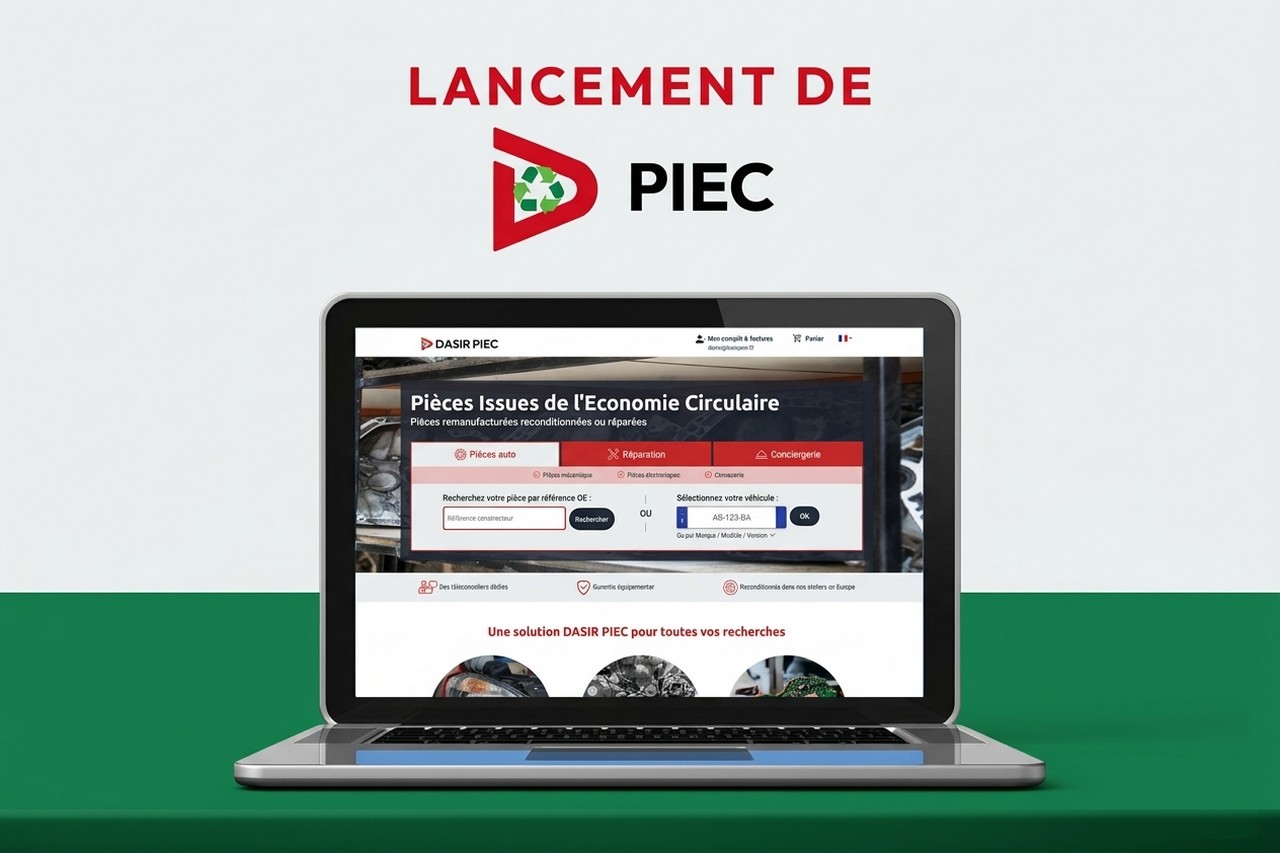Face au vieillissement du parc, Dasir lance "D Piec", une solution dédiée à la pièce de réemploi. Objectif : simplifier l’accès à une offre en forte croissance. ©Dasir