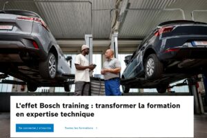 Formation : Bosch déploie une plateforme dédiée aux réparateurs