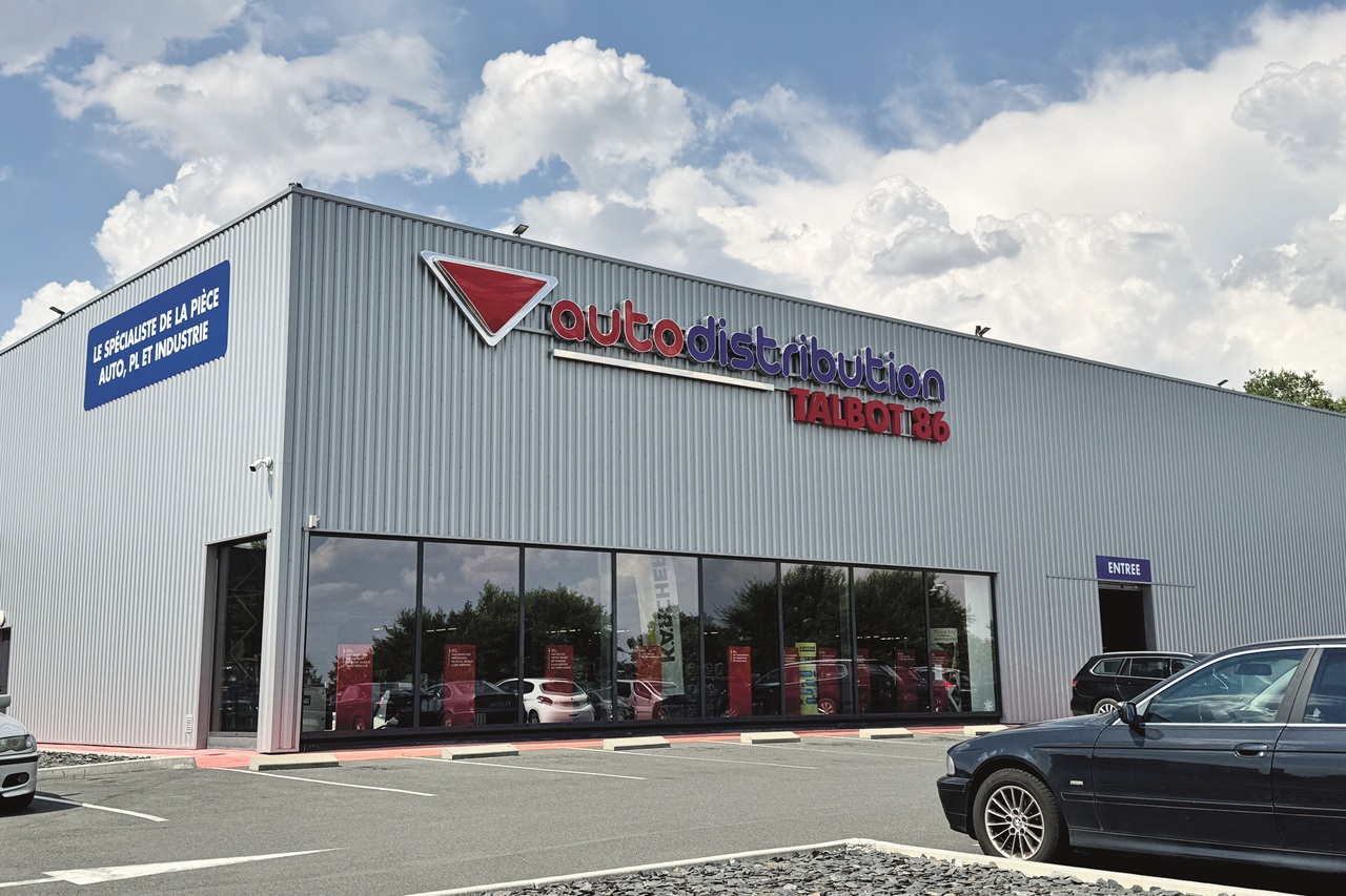 Autodistribution dispose aujourd'hui de 16 magasins répartis sur 6 départements dans l'Ouest de la France. ©Autodistribution Talbot