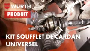Soufflet de cardan : Würth simplifie le montage