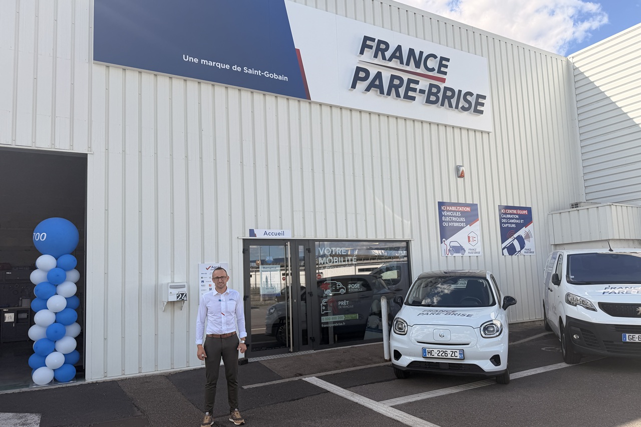 Arnaud Joannes a inauguré le 15 septembre 2026 à Jouy-aux-Arches un centre de 520 m². ©France Pare-Brise