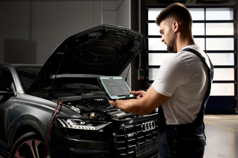 Le garage automobile entre dans l