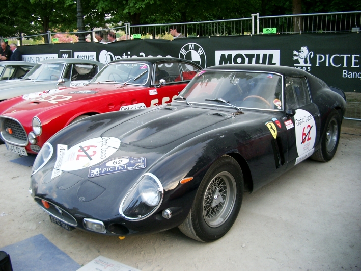 5 des 39 Ferrari 250 GTO construites, seront présentes au départ du Tour Auto 2012.