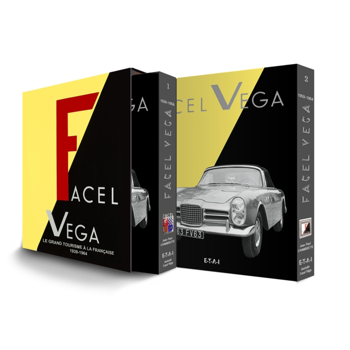 Pas moins de 700 pages et 4 auteurs pour faire la synthèse de 10 ans d'histoire des automobiles Facel Vega