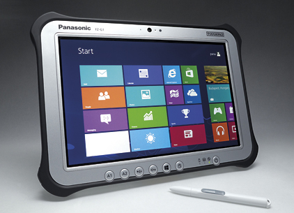 La tablette FZ-G1 est le premier modèle de Panasonic à proposer Windows 8.