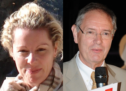 Caroline Veiga-Planells, directrice des réseaux Précisium et Gefa, et Alain Landec, président de Précisium.