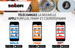 Sogefi lance ses nouvelles applications Purflux, Fram et CoopersFiaam