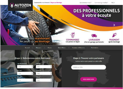 600000 références de pneumatiques sont disponibles sur AutoZen moyennant un abonnement de 89 euros par mois.