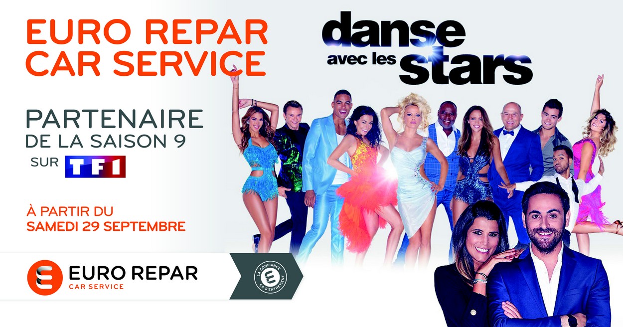 Euro Repar Car Service de nouveau partenaire de "Danse avec les stars"