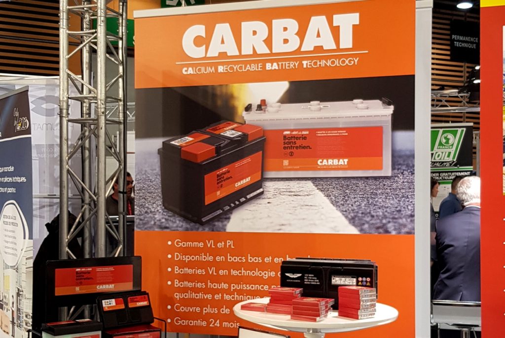 Carbat a été présentée au Rendez-Vous de Groupauto, le 10 novembre 2018.