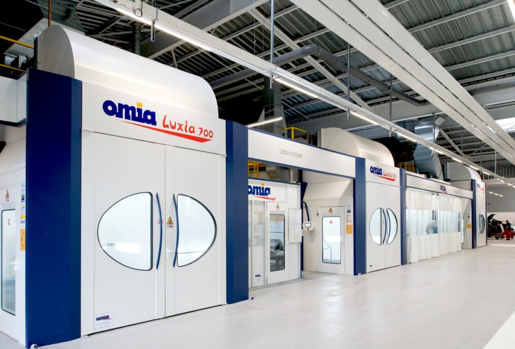 Grâce à RefitNGIN, Omia propose une expertise unique pour la conception d'usines de reconditionnement de véhicules d'occasion.