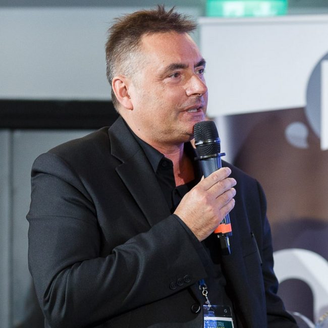 Fabrice Godefroy, directeur général d’IDLP, a salué l’implication des équipes de PAP Ouest pendant la cérémonie des Grands Prix de la Rechange. ©J2R 